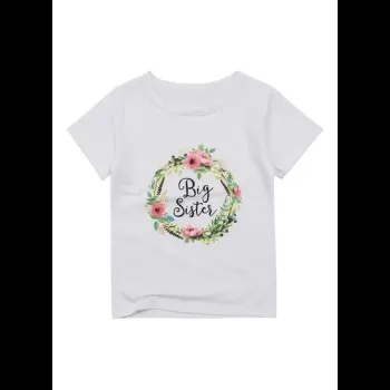 Big Sister Flower Printed...