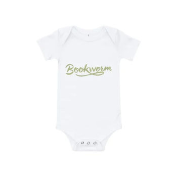 Bookworm Printed Onesie...