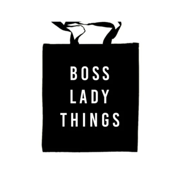 Boss Lady Things Canvas Bag