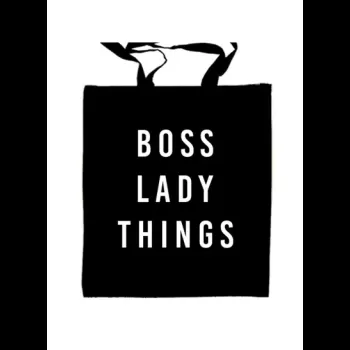 Boss Lady Things Canvas Bag
