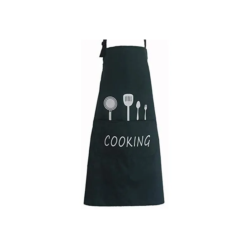 Breathable Waterproof Apron Green/Black/White 68 x 72cm