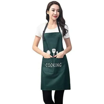 Breathable Waterproof Apron Green/Black/White 68 x 72cm