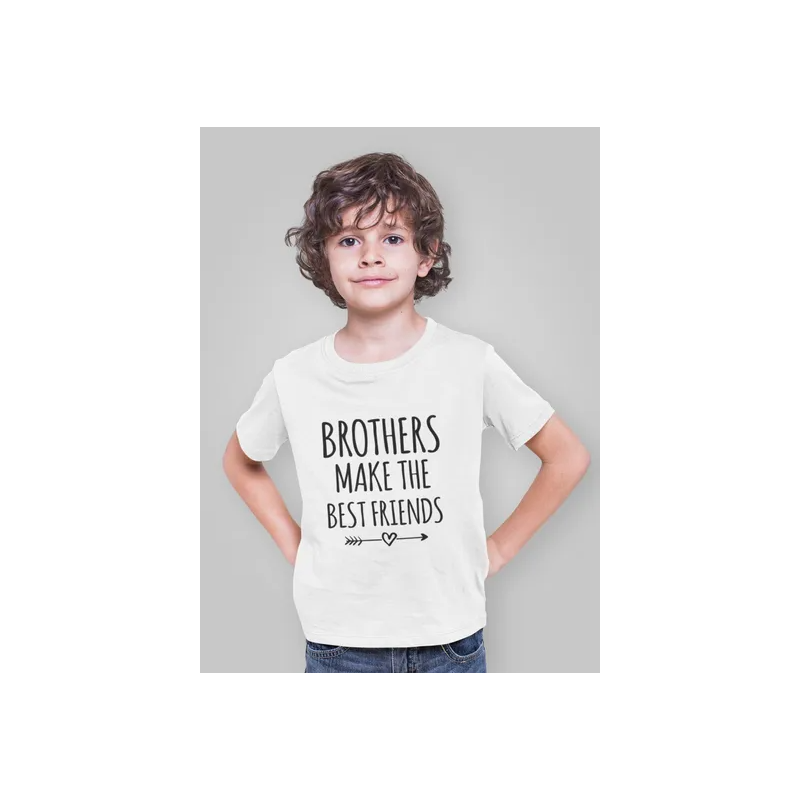 Brothers Make The Best Friends Kids Toddler Baby T-Shirt