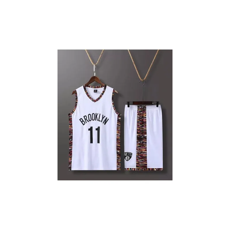 Brooklyn Irving 11 Basketball Player Printed Jersey White