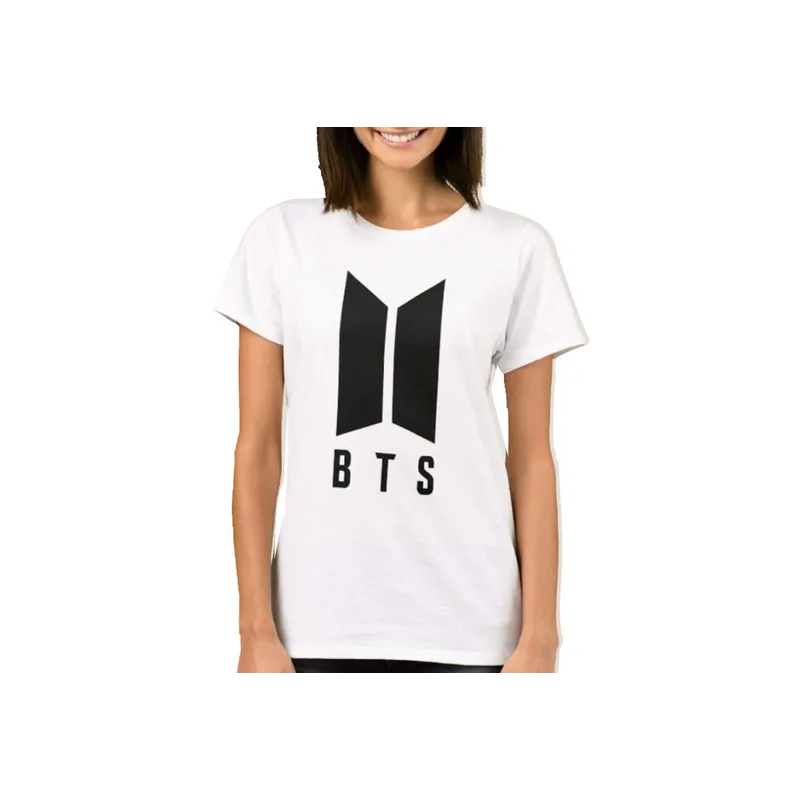 BTS Band Graphic T-Shirt White (2XL)