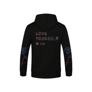 Bts Full Sleeves Hoodie Multicolour