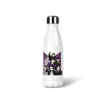 BTS Group Persona Kpop Stainless Steel Water bottle, Kpop Fan, Metal Bottle, BTS Bottle, gift