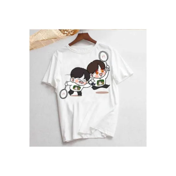 BTS Cute Cartoon Round Neck...