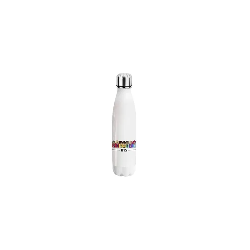 BTS Kpop Stainless Steel Water bottle, Kpop Fan, Metal Bottle, BTS Cute Bottle, gift