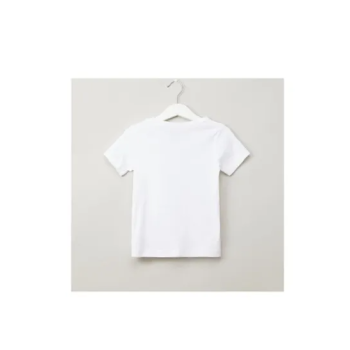 Spiderman 3 Printed Round Neck T-shirt White