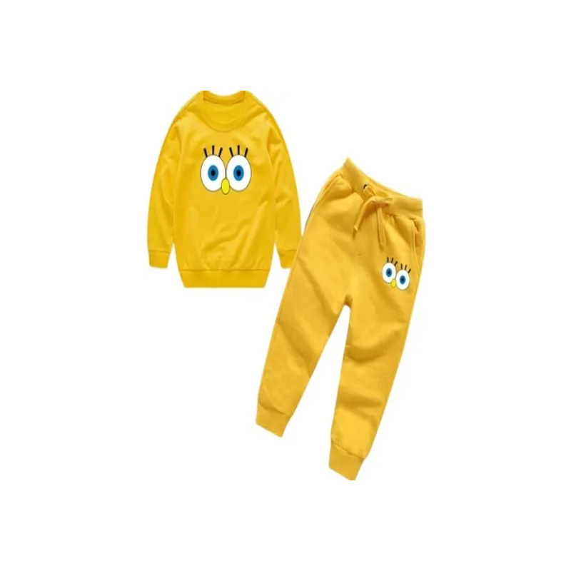Spongebob Squarepants Printed Hoodie and Pants for Kids