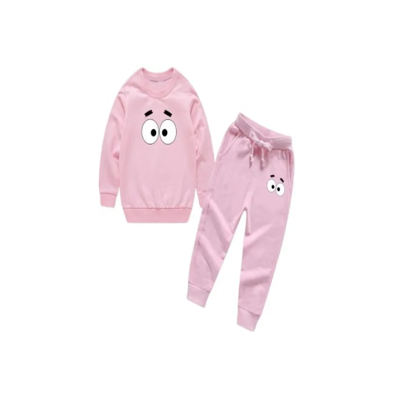 Spongebob Patrick Printed Hoodie and Pants for Kids
