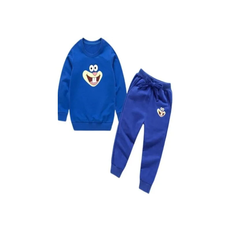 Spongebob Sandy Cheeks Printed Hoodie and Pants Set for Kids