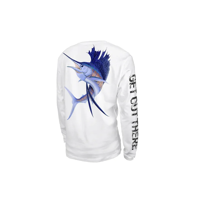 Sports UPF 50 UV Sun Protection Long Sleeve Performance T Shirt for Men and Women Fishing Hiking Running