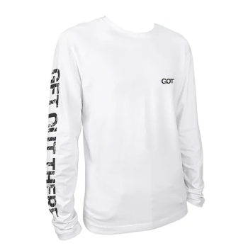 Sports UPF 50+ UV Sun Protection Long Sleeve Performance Mahi Mahi Fish Printed T Shirt for Men and Women - Fishing, Hiking, Running