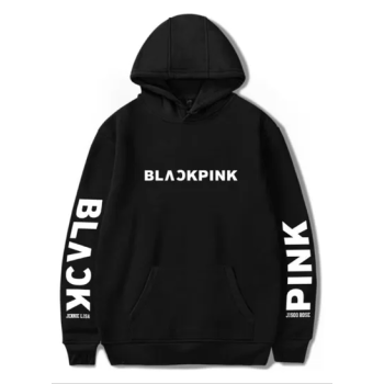 Stylish Loose Hoodie black, Large