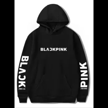 Stylish Loose Hoodie Black,...