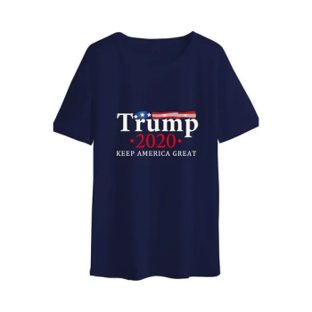 Summer Print T-Shirt Dark Blue