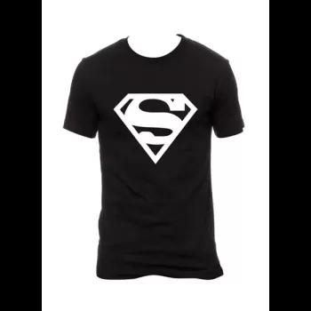 Superman Logo Printed Short...