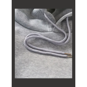 Thicken Casual Loose Printing Hooded Sweatshirts Gray