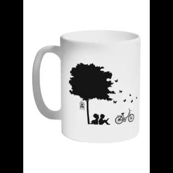 Tree And Couple Printed...