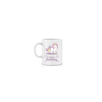 Unicorn Birthday mugs choice