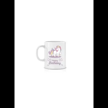 Unicorn Birthday mugs choice