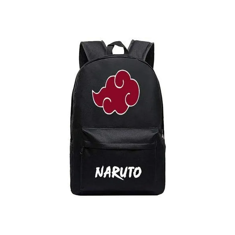 Unisex Anime Uchiha Sasuke Students Backpack Uzumaki Naruto Casual Preppy School Kakashi Travel Bags