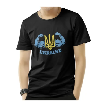 Unisex T-shirt Power of Ukraine Black
