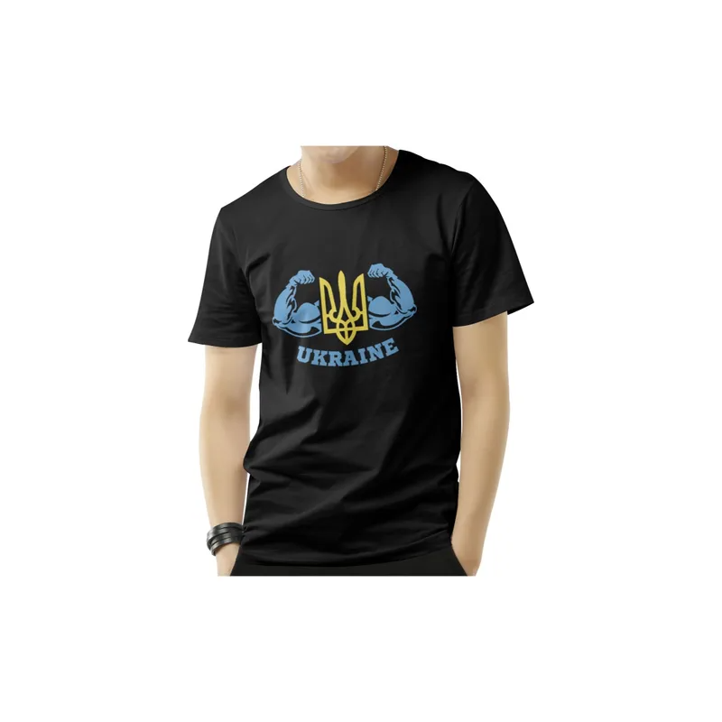 Unisex T-shirt Power of Ukraine Black