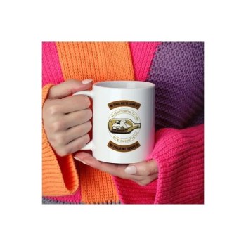 We Travel Quote Coffee Mug Multicolour