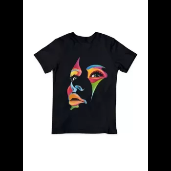 Women Art Face Printed...