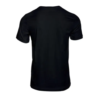 Women Art Face Printed Round Neck T-Shirt (Black, M)