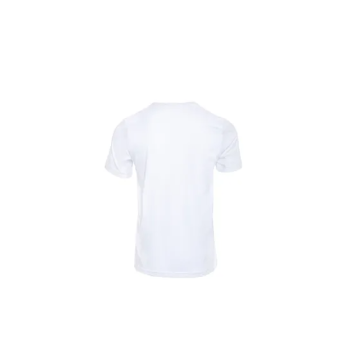 Women Art Face Printed Round Neck T-Shirt (White, L)