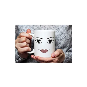 WOMEN FACE Mug, Funny Gamer Mug, Birthday Mug, 11oz Novelty Coffee Mug/Cup