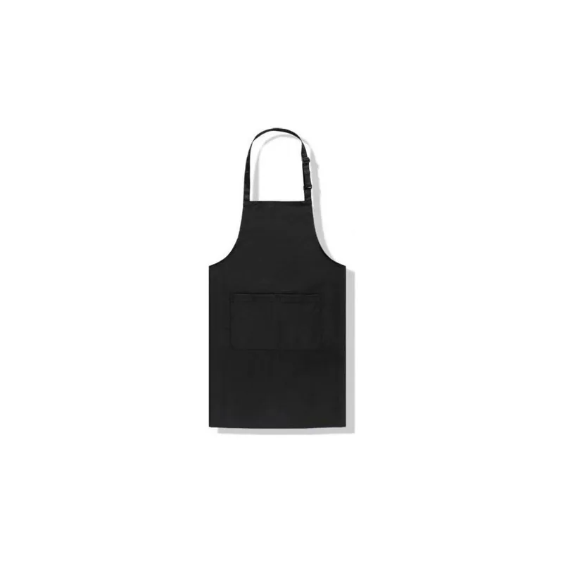 Womens Kitchen Aprons Waterproof Bib Overalls Black