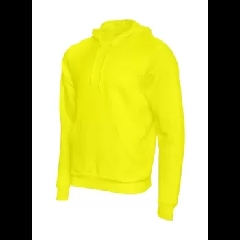 Yellow Hoodie Plain With...