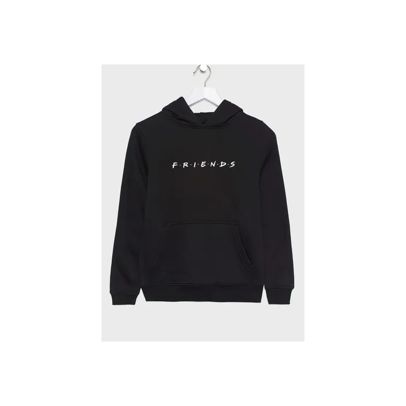 Friends Hoodie Black