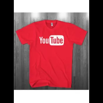 Youtube Printed T-shirt