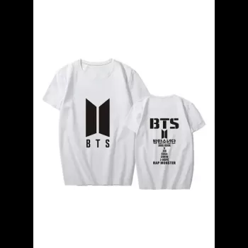 2-Piece BTS Couple T-Shirt...
