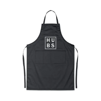 2-Piece Couple Adjustable Aprons Black/Red/White 98x69.5cm