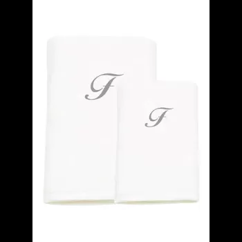 2-Piece Letter F Embroidery...