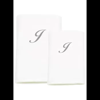 2-Piece Letter I Embroidery...