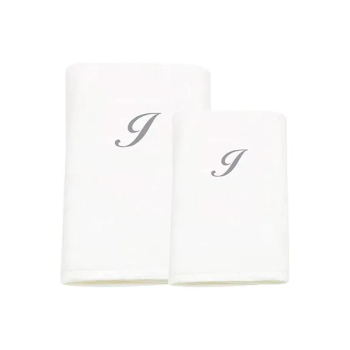 2-Piece Letter J Embroidery...