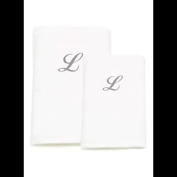 2-Piece Letter L Embroidery...