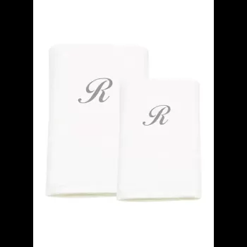 2-Piece Letter R Embroidery...