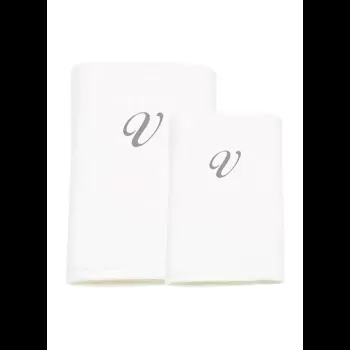 2-Piece Letter V Embroidery...