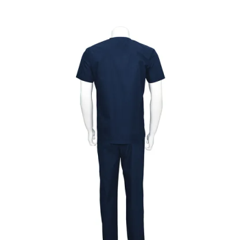 2-Piece Medical Scrub Set Navy Blue