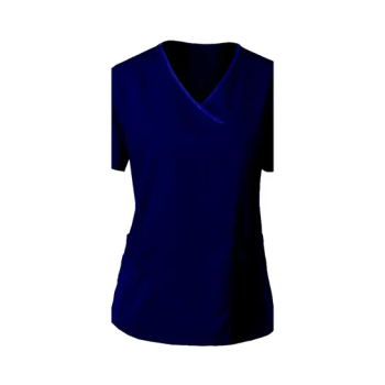 2-Piece Uniform T-Shirt With Pants Navy Blue