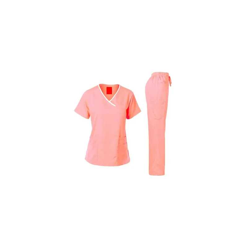 2-Piece Uniform T-Shirt With Pants Pink